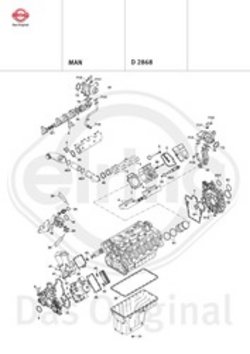 Exploded Drawing D 2868