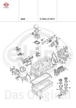 Exploded Drawing D 2866_D2876